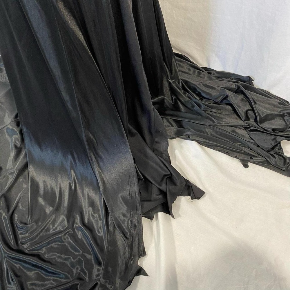 XOXO black maxi dress size large goth grunge whimsigoth - Picture 3 of 8